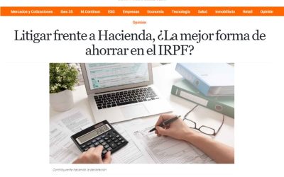 Reclamación a Hacienda, ¿La mejor forma de ahorrar en el IRPF?