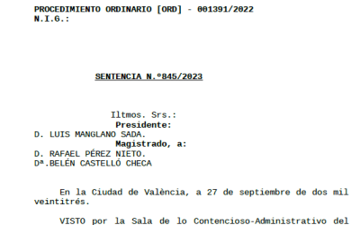 La compatibilidad del mínimo por descendientes y de las especialides por alimentos, reconocida por el TSJ de Valencia (con imposición de costas a la Administración)