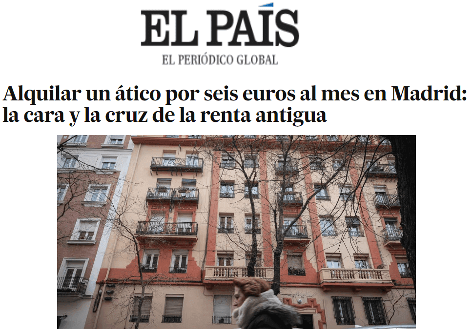 Alquilar un ático por seis euros al mes en Madrid: la cara y la cruz de la renta antigua